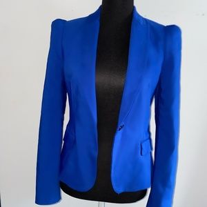 Electric blue blazer